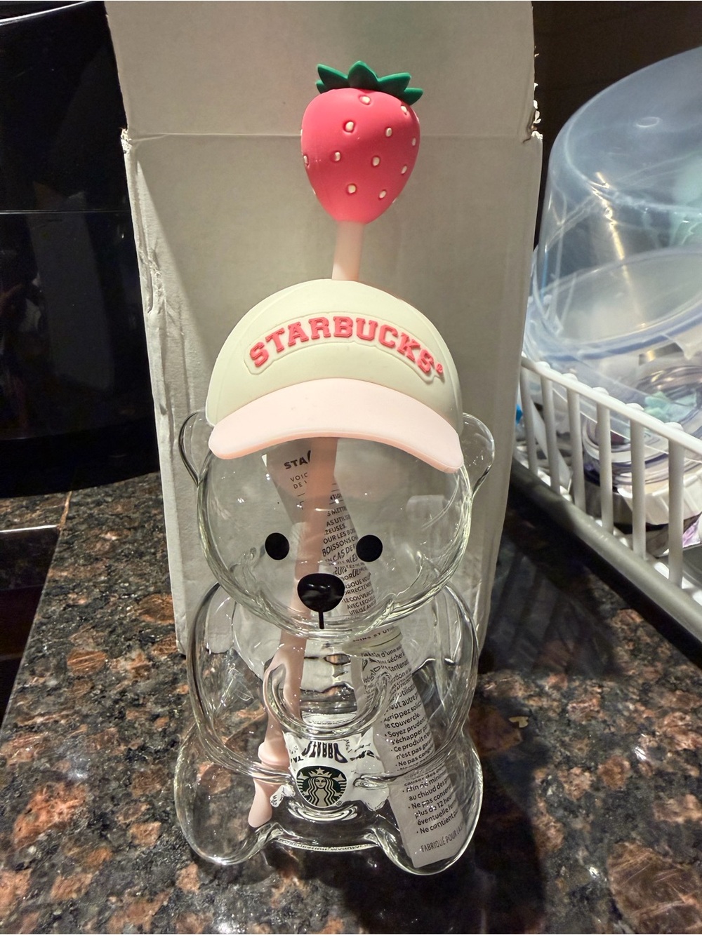 Starbucks teddy bear cup